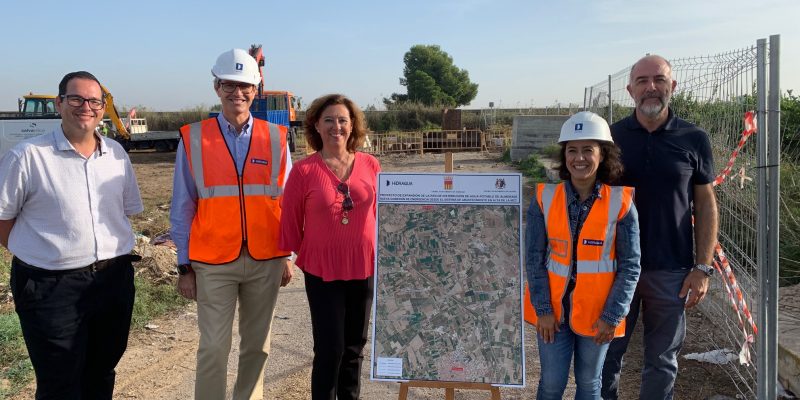 Almoradí pone en marcha la nueva alternativa de red de agua potable