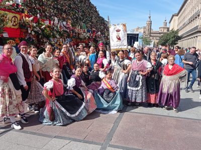 Benejúzar participa en la Ofrenda de Flores y Frutos de Zaragoza