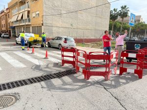 Callosa limpia los imbornales del alcantarillado antes posibles DANAs