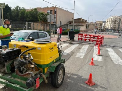 Callosa limpia los imbornales del alcantarillado antes posibles DANAs