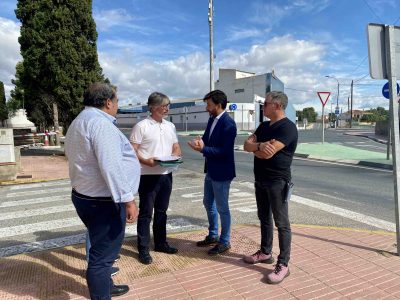 Orihuela anuncia el inicio de las obras en Marqués de Lacy de La Murada