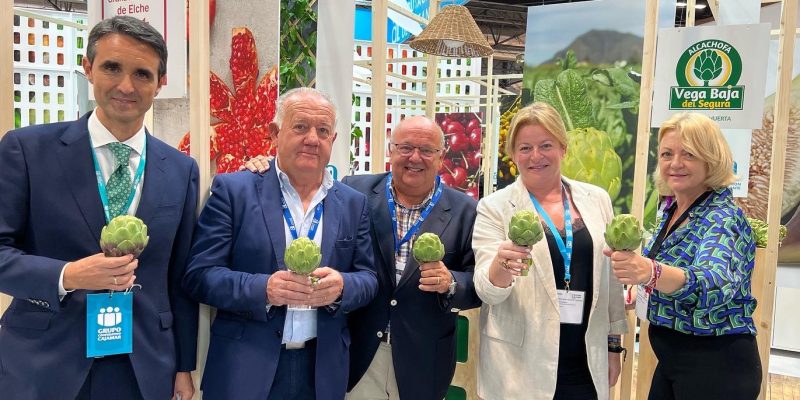 La alcachofa de la Vega Baja conquista la Feria Fruit Attraction