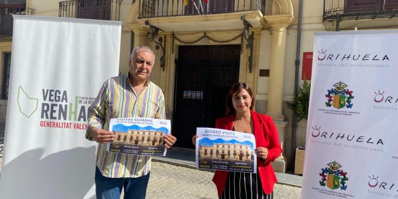 Orihuela programa visitas guiadas al Palacio Marqués de Rafal