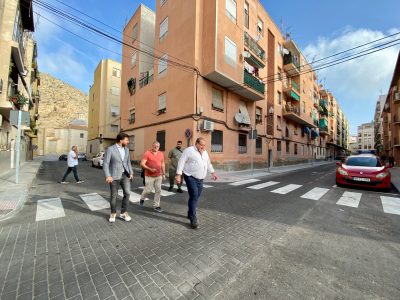 Finalizan las obras en la zona de la calle Ramón Sijé de Orihuela
