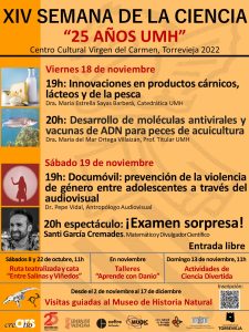 Santi García Cremades clausura la XIV Semana de la Ciencia en Torrevieja