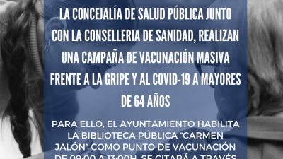Torrevieja inicia una campaña de vacunación para la gripe y la COVID-19