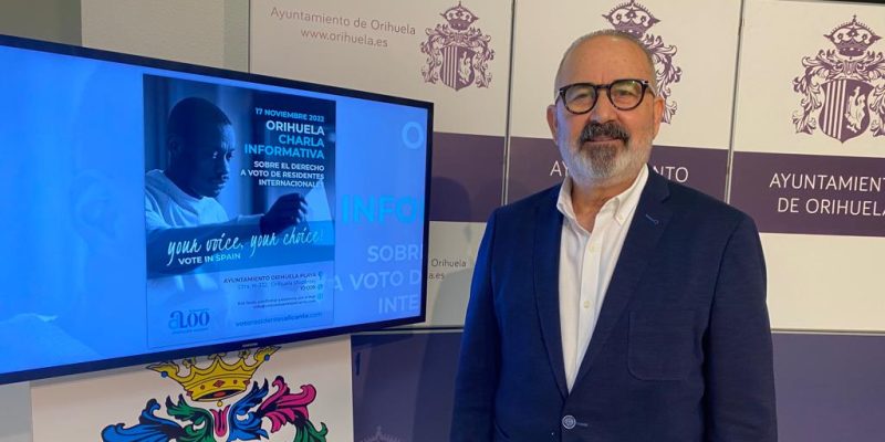 Orihuela organiza una charla sobre el voto para residentes internacionales