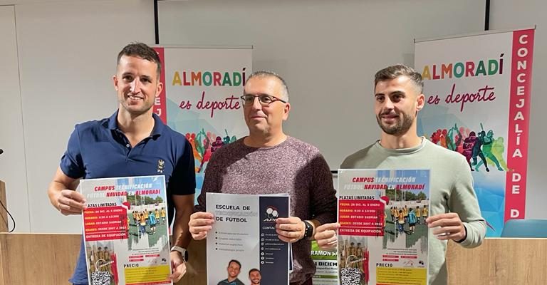 Almoradí presenta su Campus de Tecnificación de Fútbol de Navidad