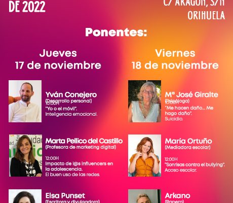 Orihuela inicia su congreso "Y de repente...Adolescente"