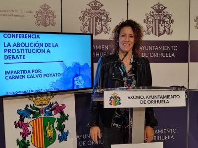 Orihuela organiza la conferencia 'La abolición de la prostitución a debate'