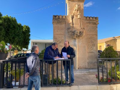 Orihuela implusa la remodelación de la plaza de la Iglesia de La Matanza