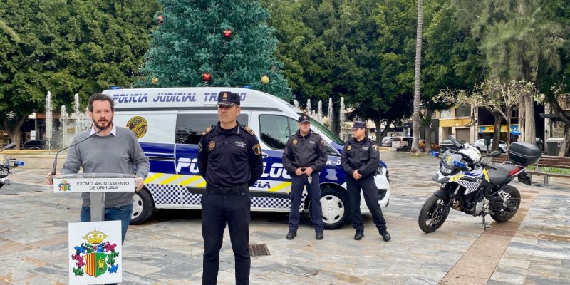 Orihuela adquiere un nuevo furgón para la Policía Judicial de Tráfico