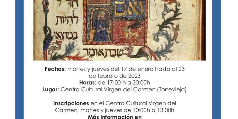Torrevieja acoge un curso sobre la Historia y cultura sefardí