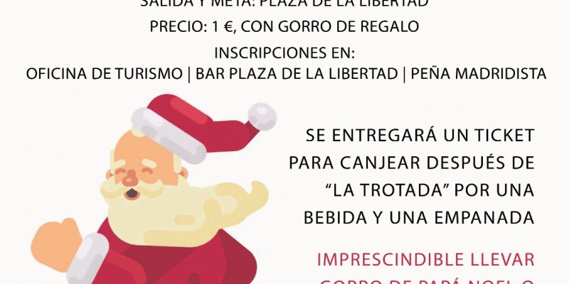 Almoradí recupera la Trotada de Papá Noel el 24 de diciembre