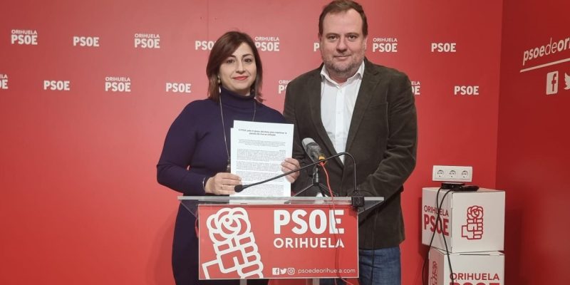 El PSOE de Orihuela pide que se mantenga la parada del AVE