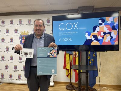 Cox lanza su primera Consulta Participativa con un importe de 6.000 euros
