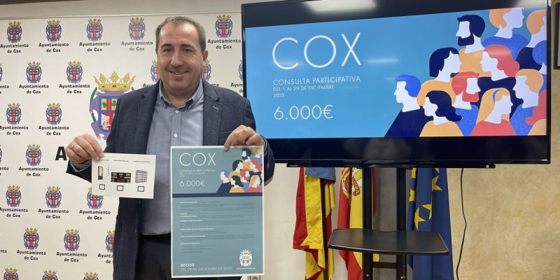 Cox lanza su primera Consulta Participativa con un importe de 6.000 euros