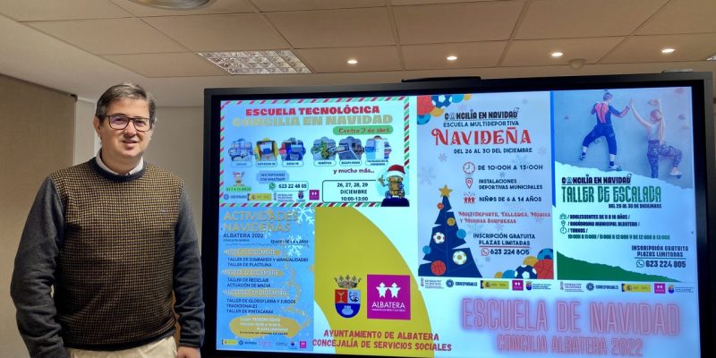 Albatera celebrara la Escuela de Navidad Concilia del 26 al 30 de diciembre