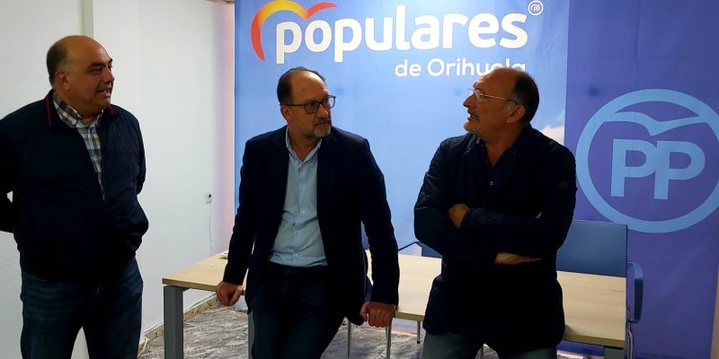 El PP de Orihuela cree que 2022 ha sido el año de pérdida de oportunidades