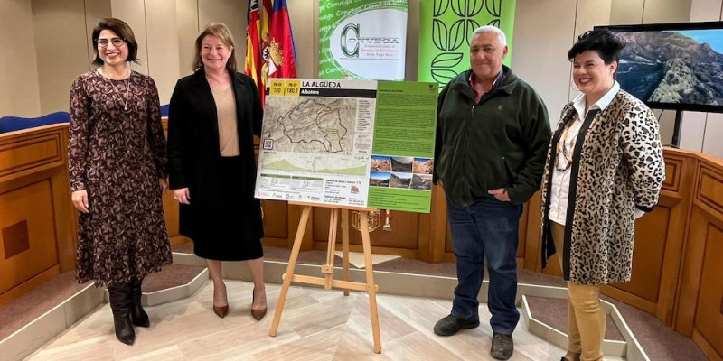 Convega adecua la ruta de la Algüeda en Albatera