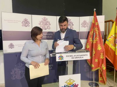 Orihuela celebra el 29 de diciembre su último pleno del año