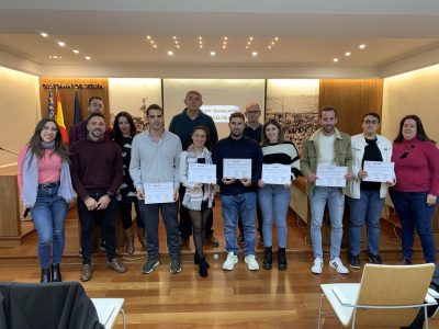 Guardamar celebra el acto de clausura de un programa de empleo