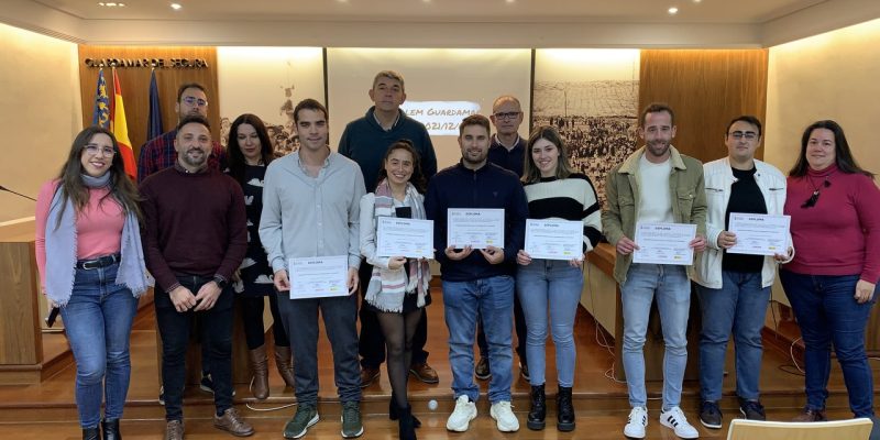 Guardamar celebra el acto de clausura de un programa de empleo