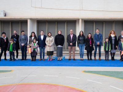 El colegio de Hurchillo celebra el acto de la Constitución desde hace 30 años