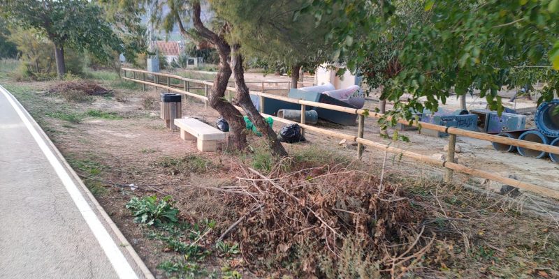 El PP de Orihuela exige la limpieza de la margen izquierda del Río y de San Cristóbal