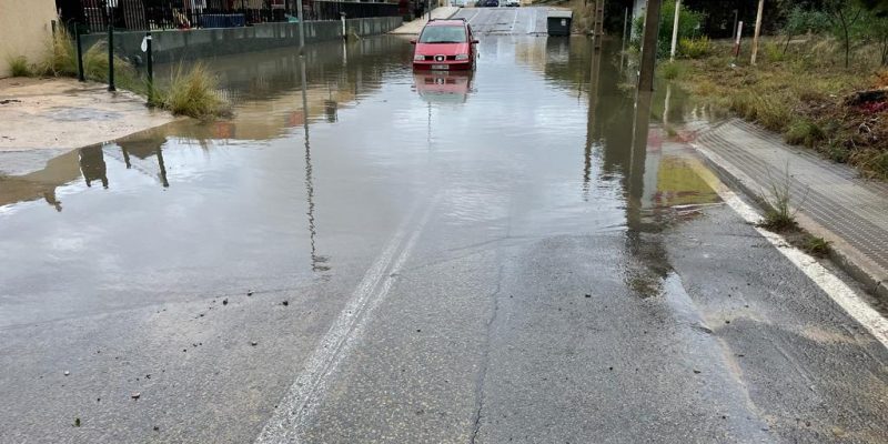 Orihuela impulsa la ampliación de la red de aguas pluviales en Villamartín