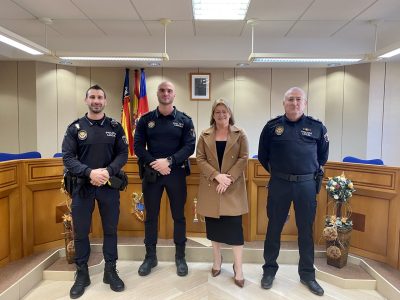 Albatera suma dos nuevos agentes a su cuerpo de Policía Local
