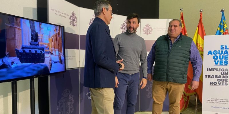 Orihuela lanza una campaña sobre los Fondos de Renovación de aguas