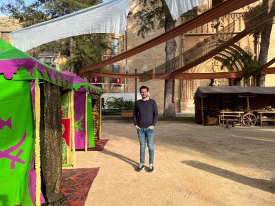 Los Reyes Magos instalan su campamento en la Plaza de Santiago de Orihuela