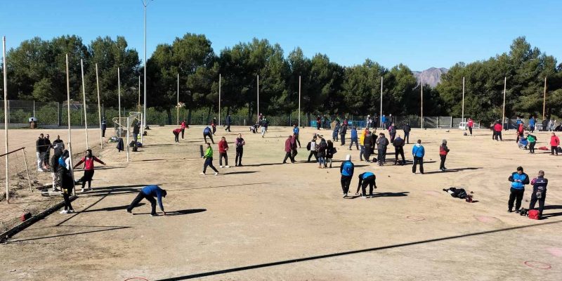 Gran éxito del torneo provincial individual de petanca de Benejúzar