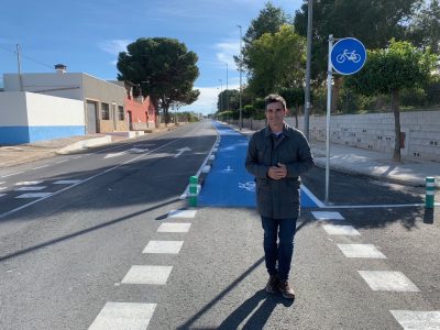 El municipio de Bigatro se conecta por medio de carriles bici