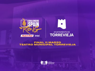 Torrevieja acogerá el 11 de marzo la final de la Rising Mediamarkt Intel de Valorant