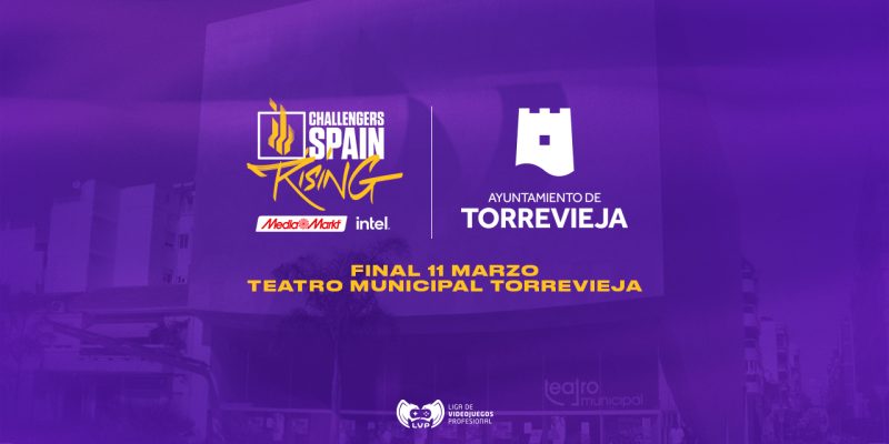 Torrevieja acogerá el 11 de marzo la final de la Rising Mediamarkt Intel de Valorant
