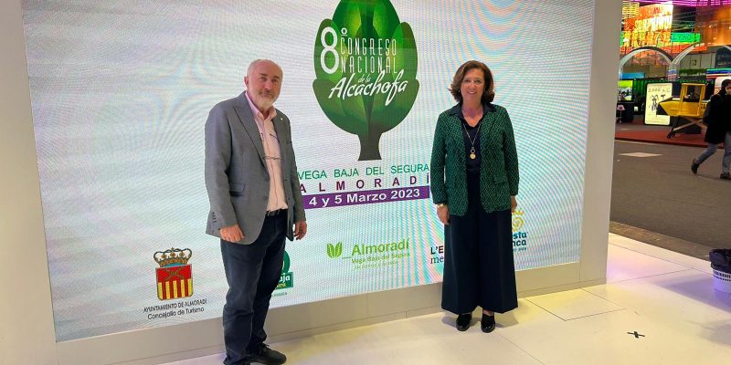 Almoradí presenta en Fitur el VIII Congreso Nacional de la Alcachofa