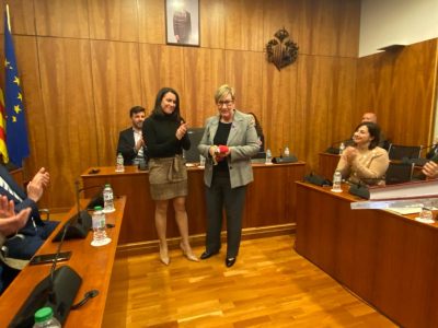 Mari Carmen Moreno toma posesión como concejala del PSOE en Orihuela