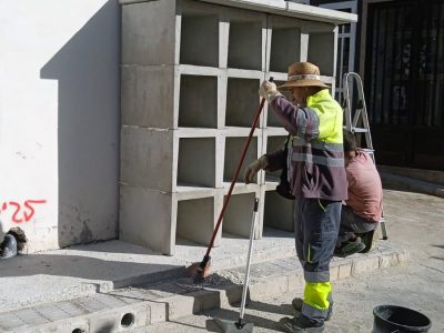 Redován crea en el cementerio municipal 32 columbarios