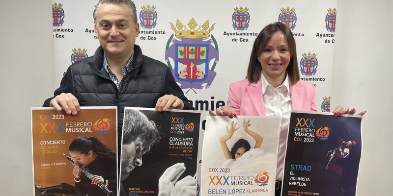 El Febrero Musical de Cox celebra su treinta aniversario por todo lo alto