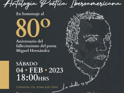 La Cátedra IARICC homenajea a Miguel Hernández en México
