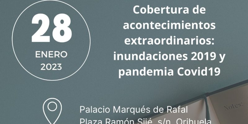 El Consell organiza en Orihuela la I Jornada de 'Periodismo de proximidad en la Vega Baja'