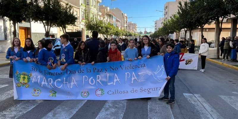 Callosa de Segura celebra el Día Escolar de la Paz y la No Violencia