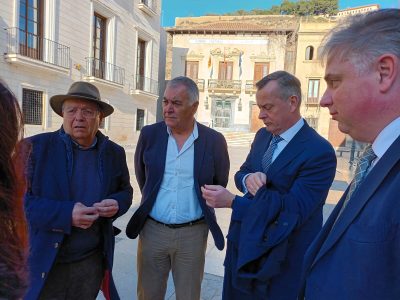 Representantes políticos y técnicos de Holanda visitan la Vega Baja