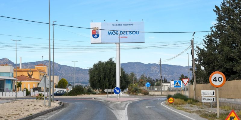 Albatera finaliza las obras de mejora del Polígono Mos del Bou