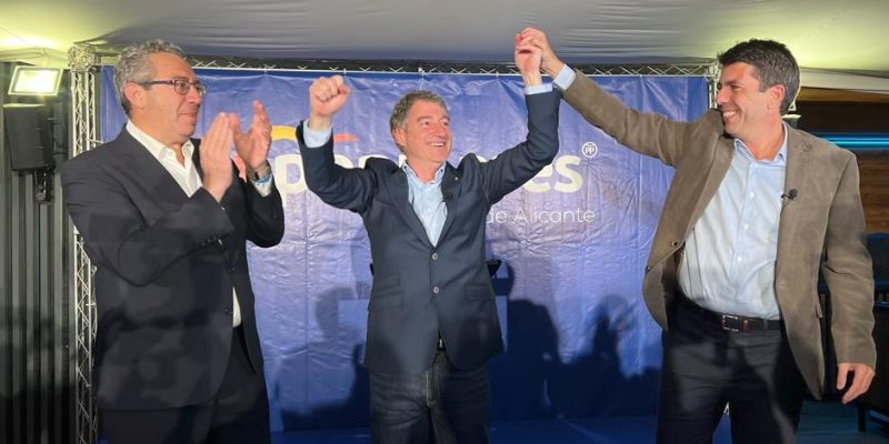 El PP presenta a Pepe Vegara como candidato a la alcaldía de Orihuela