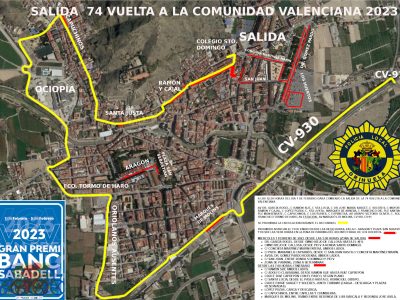 Orihuela restringe el estacionamiento en calles por la Vuelta Ciclista