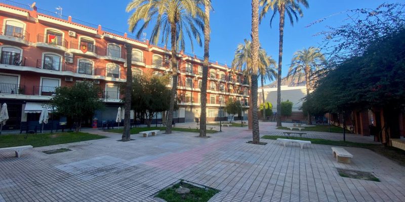 Orihuela avanza con el proyecto de remodelación de la Plaza de la Salud