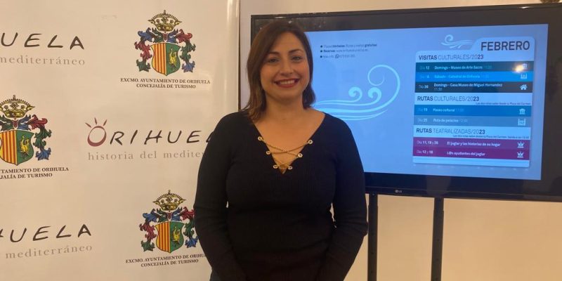 Orihuela programa nuevas rutas turísticas para el mes de febrero